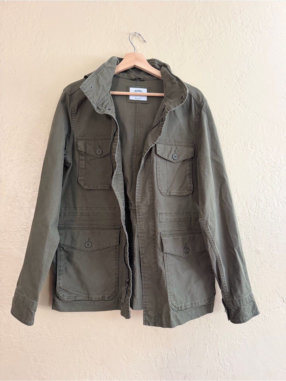 Old Navy Olive Utility Jacket